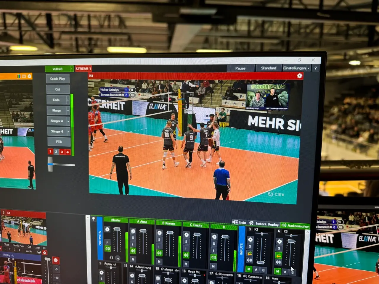 Live-Produktion in der Bildregie