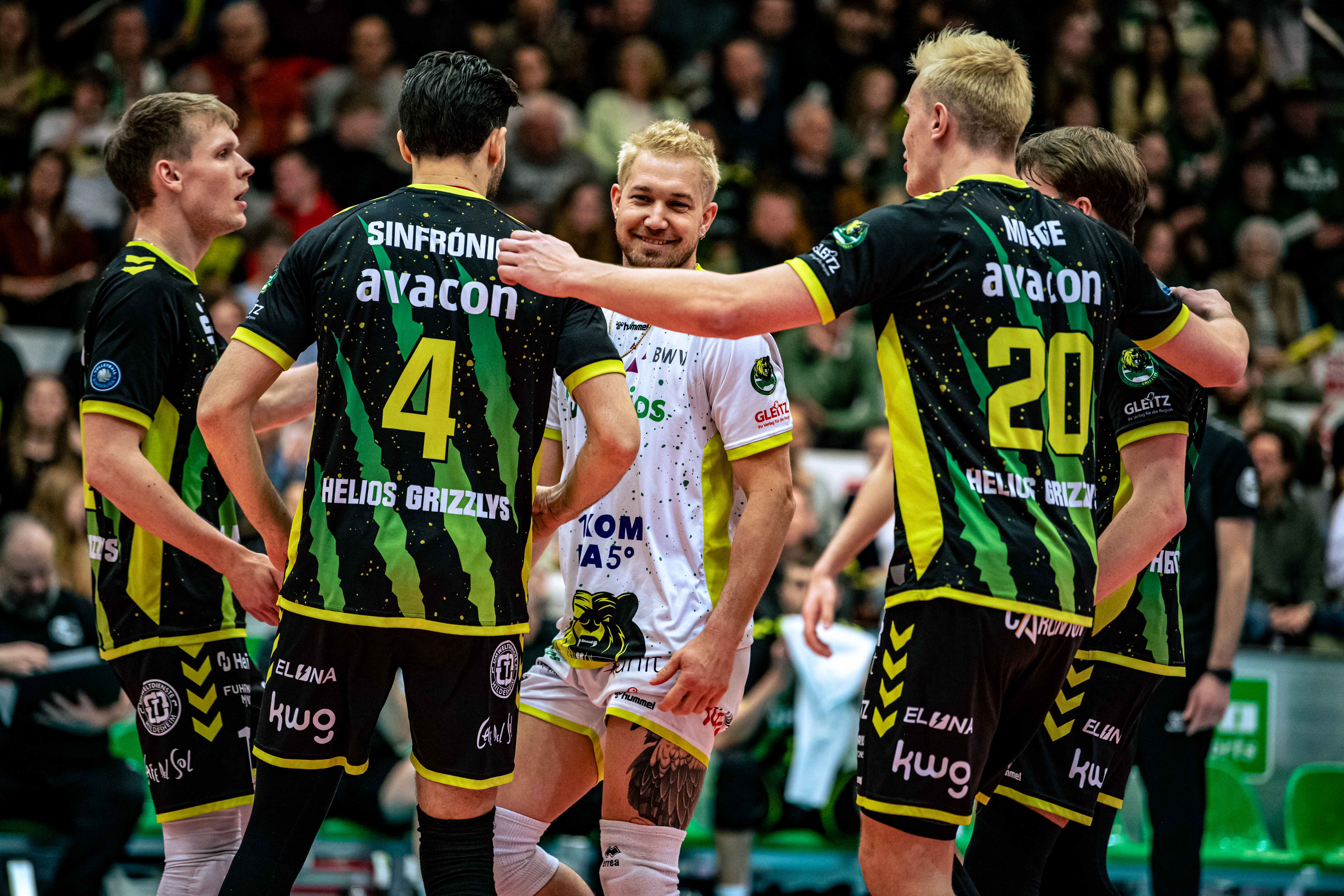 Arena der Helios GRIZZLYS Giesen mit Spieltagsproduktion