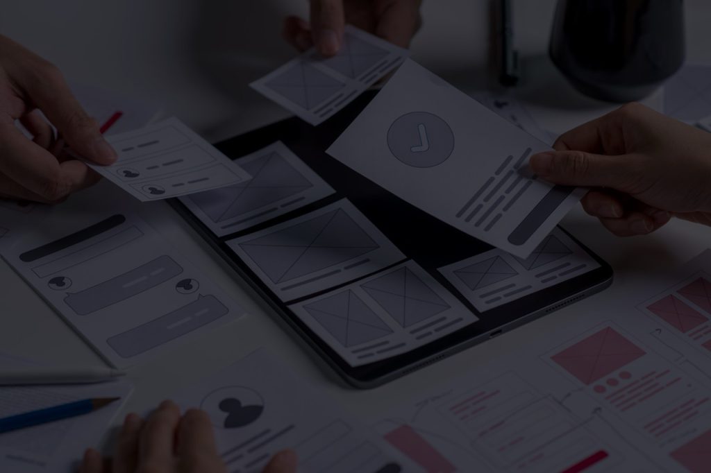 Entwicklung eines modernen Webdesigns mit Wireframes